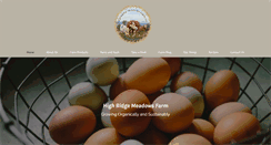 Desktop Screenshot of highridgemeadowsfarm.com